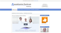 Desktop Screenshot of hamburg-vasektomie.de