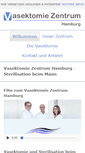 Mobile Screenshot of hamburg-vasektomie.de